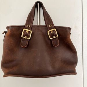 Vintage Coach leather bag